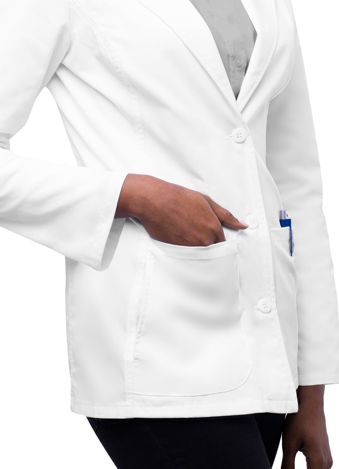 ADAR 2814 Women's 28" Tailored Consultation Coat