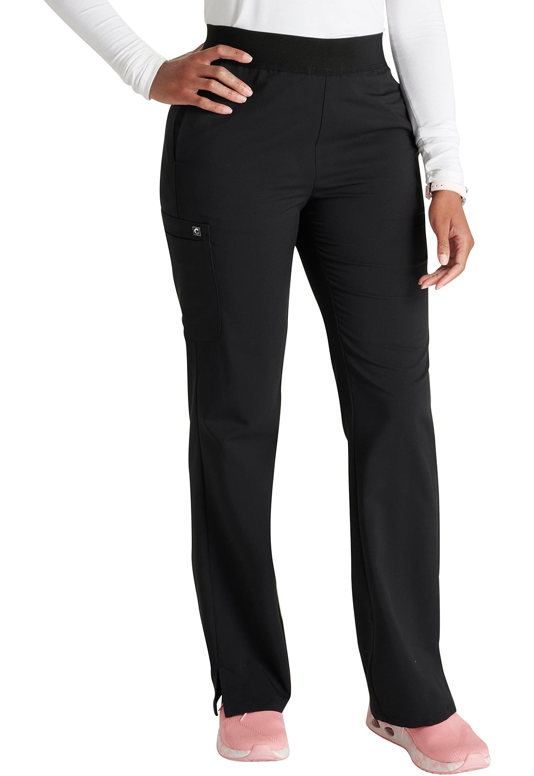 CK136A ATMOS Mid Rise Pull-on Straight Leg Pant