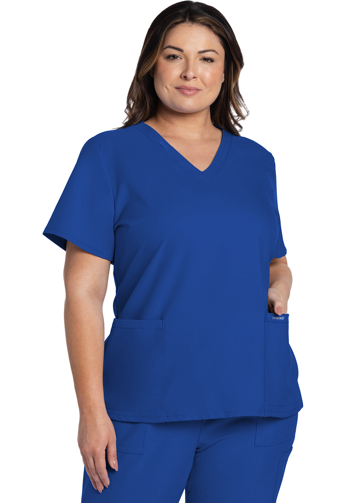 Cherokee CK953 V-Neck Top