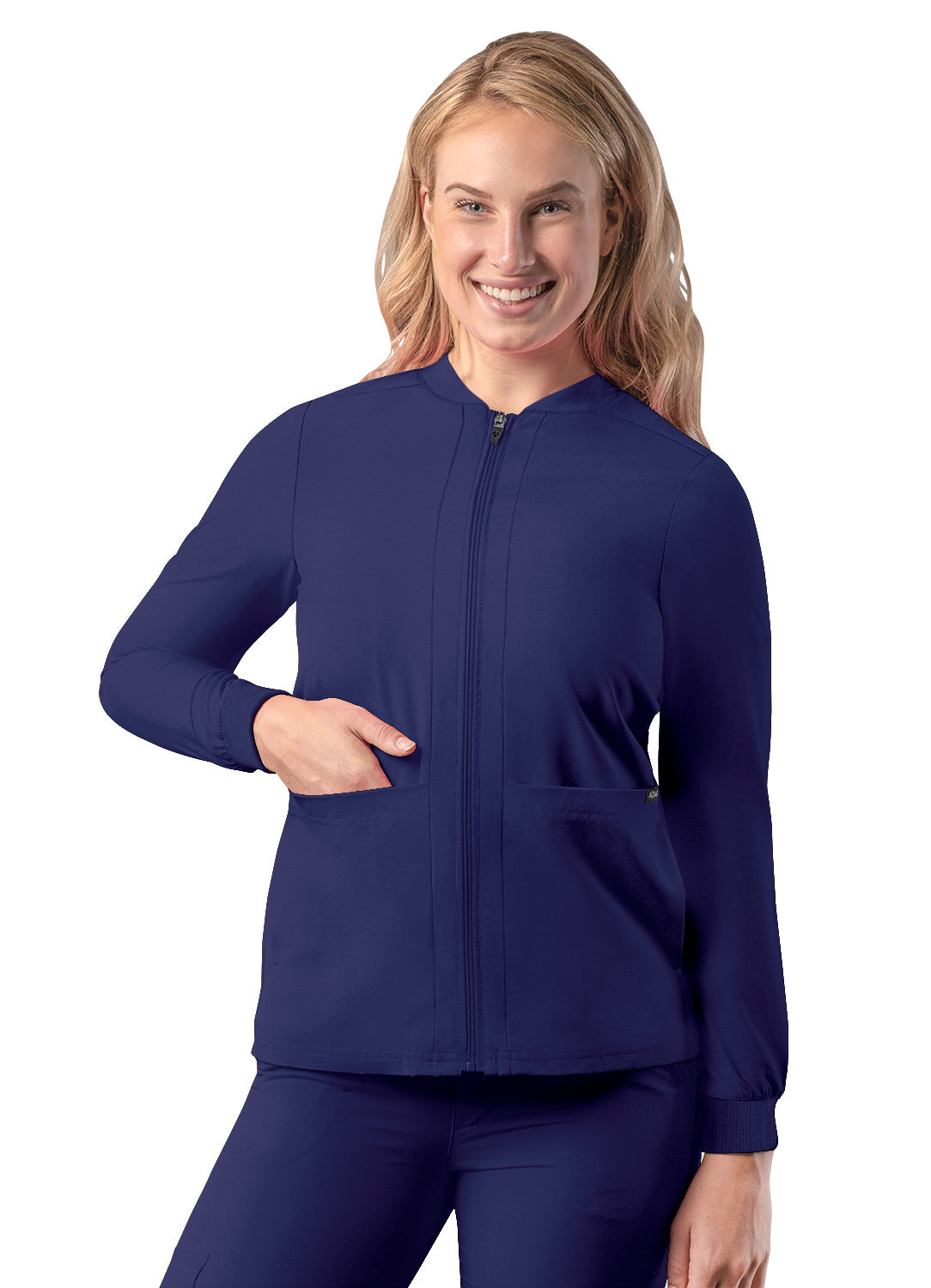ADAR Women's Zipped Bomber Jacket