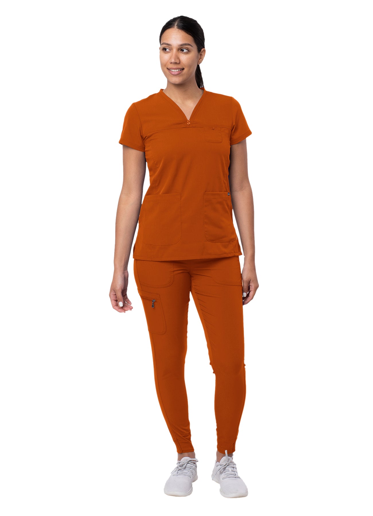 ADAR Women's Movement Booster Jogger Scrubs Set