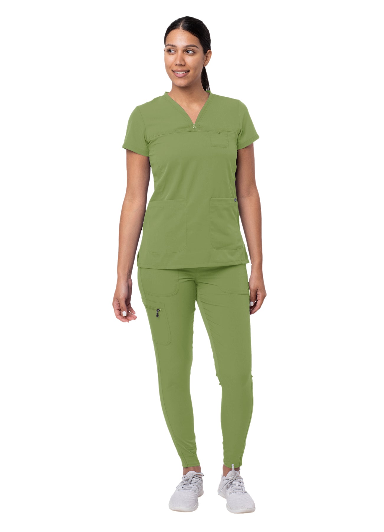 ADAR Women's Movement Booster Jogger Scrubs Set