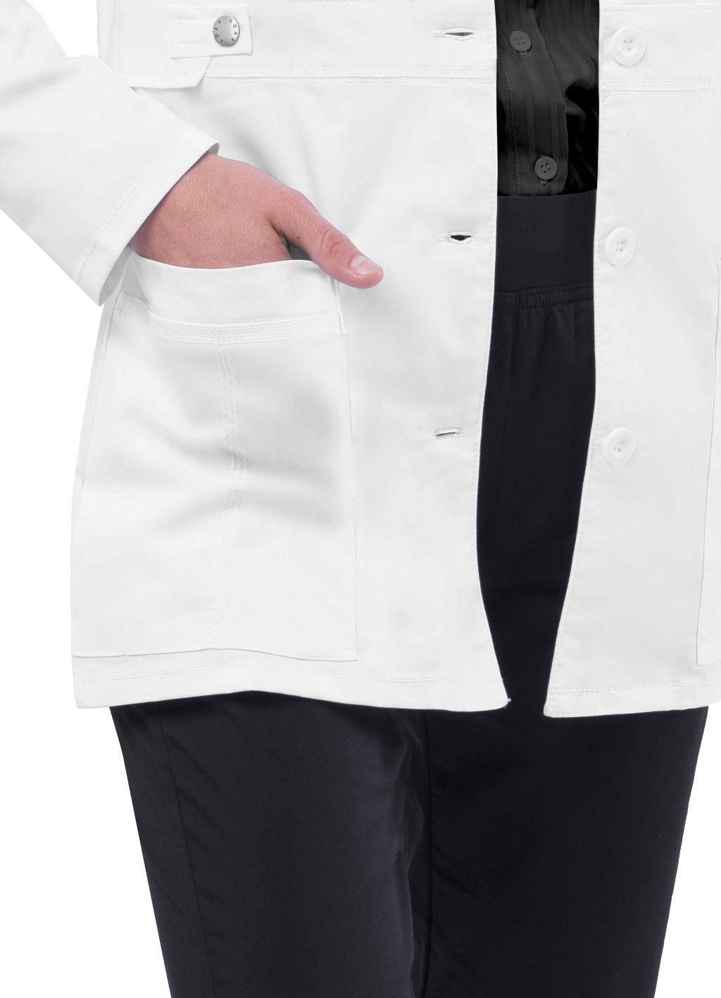 ADAR 3300 Women's 28" Tab-Waist Lab Coat