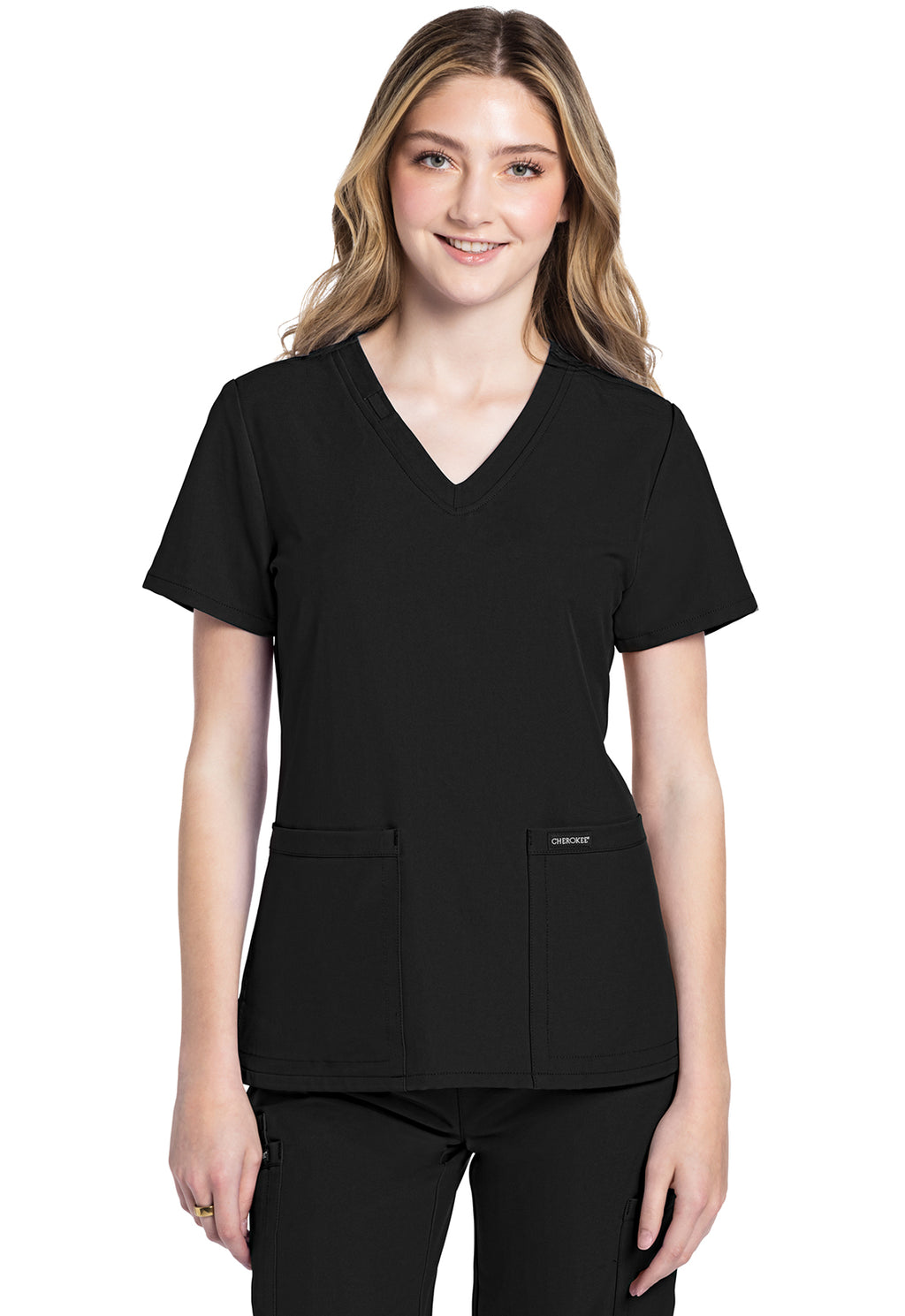 Cherokee Ultra V-Neck Top