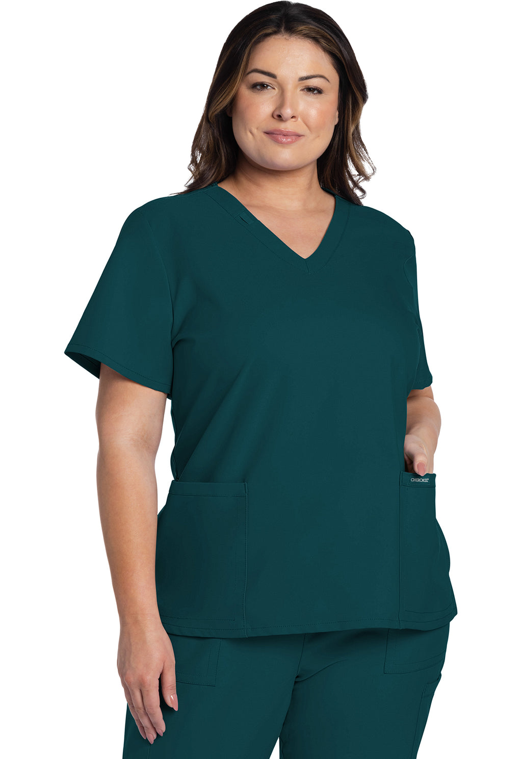 Cherokee Ultra V-Neck Top