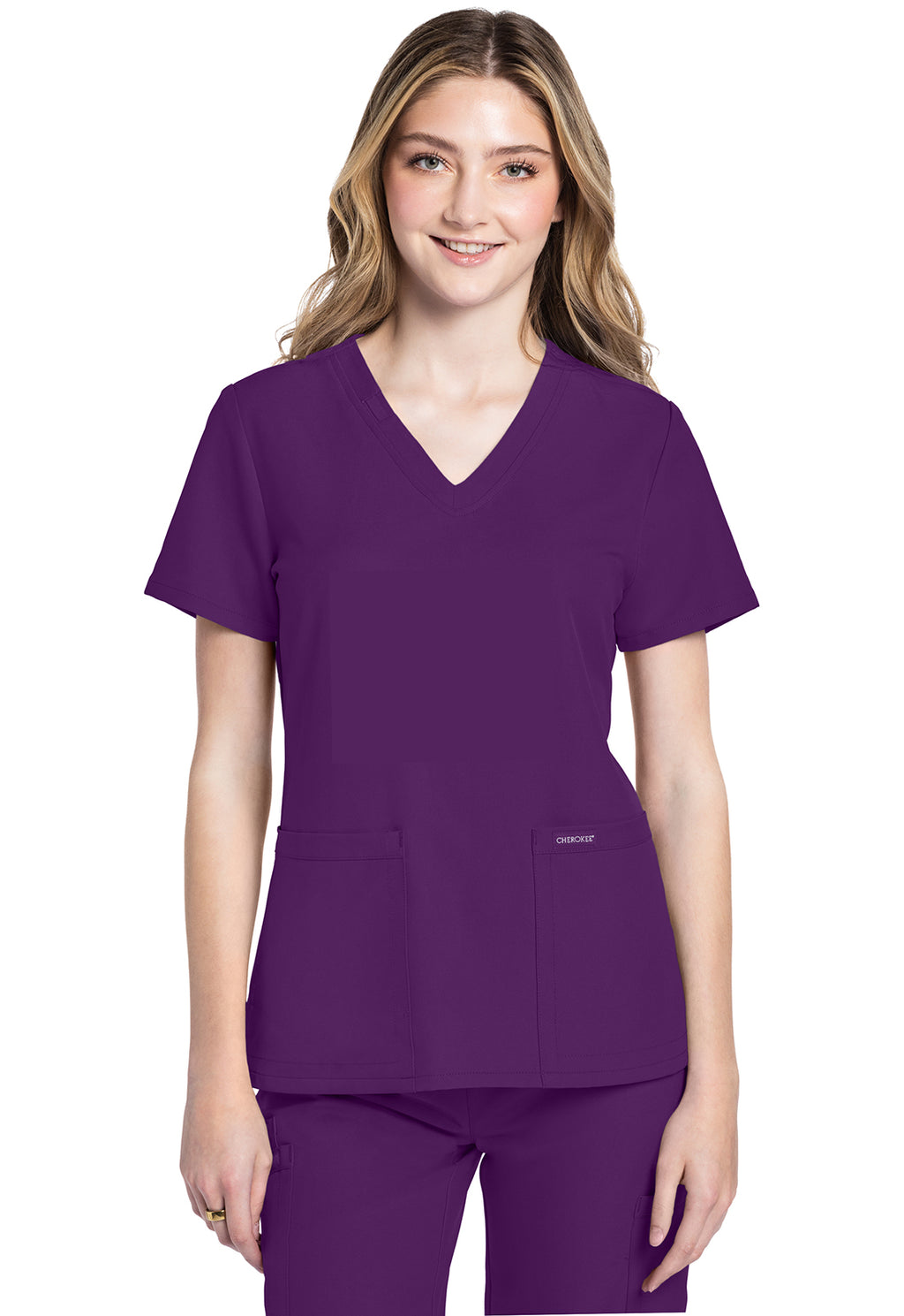 Cherokee Ultra V-Neck Top