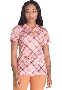 PRINT SCRUB TOPS