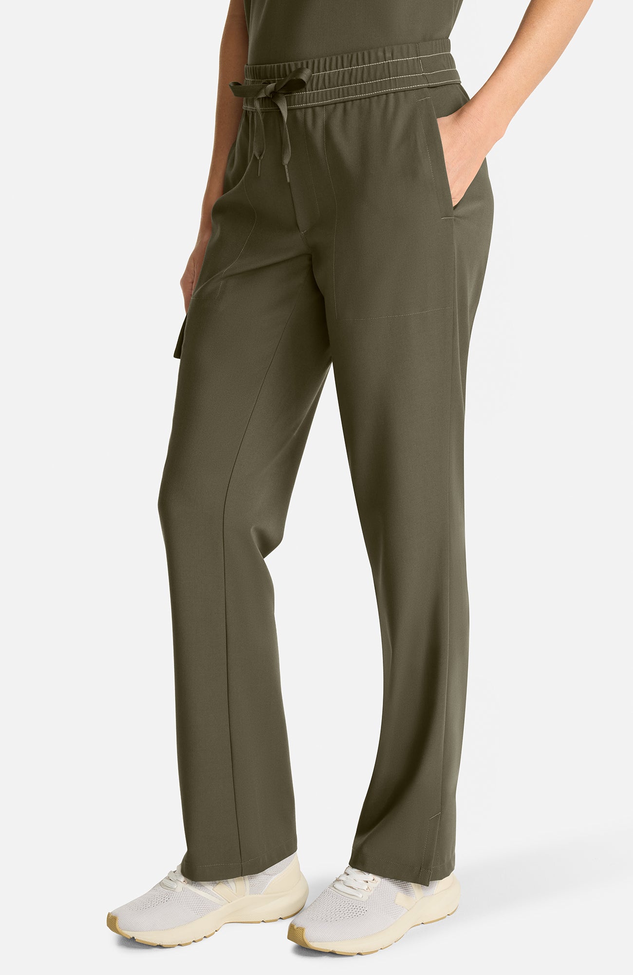 HH Quest Mid Rise Drawstring Straight Leg