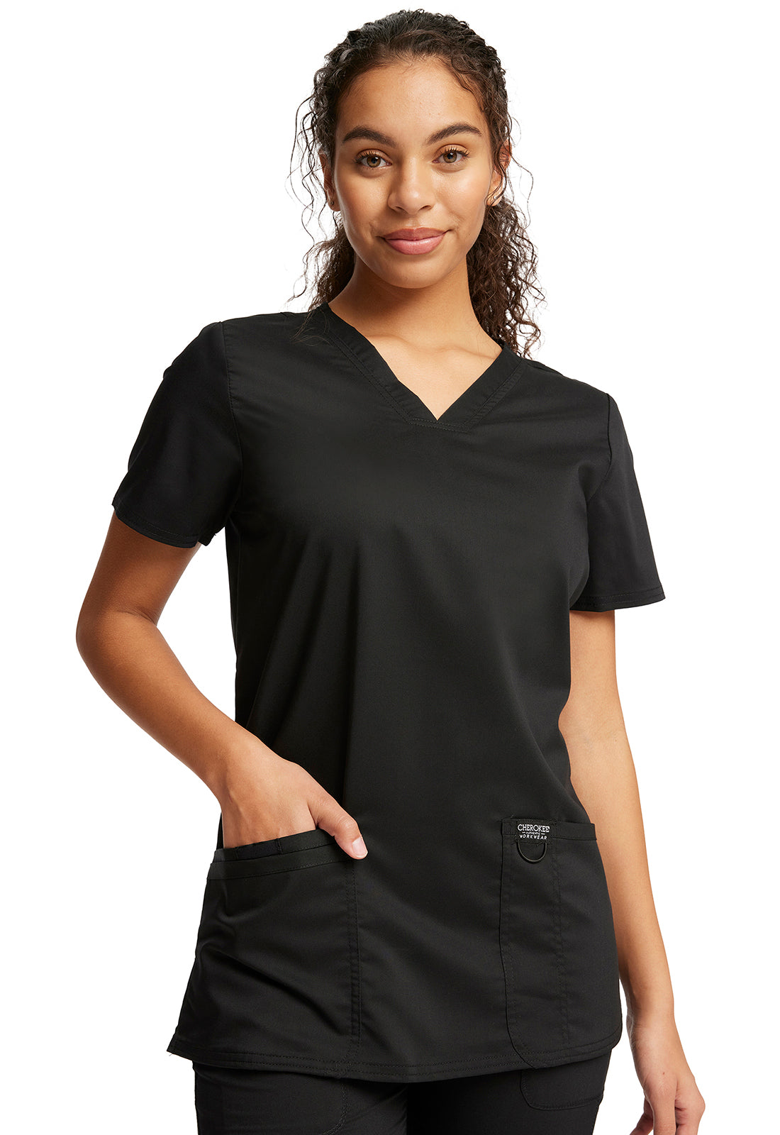 WW620 Workwear Revolution V-neck Top