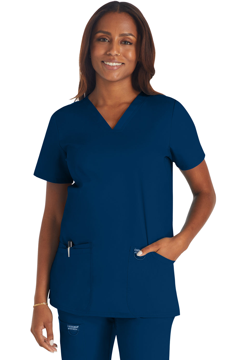 WW620 Workwear Revolution V-neck Top