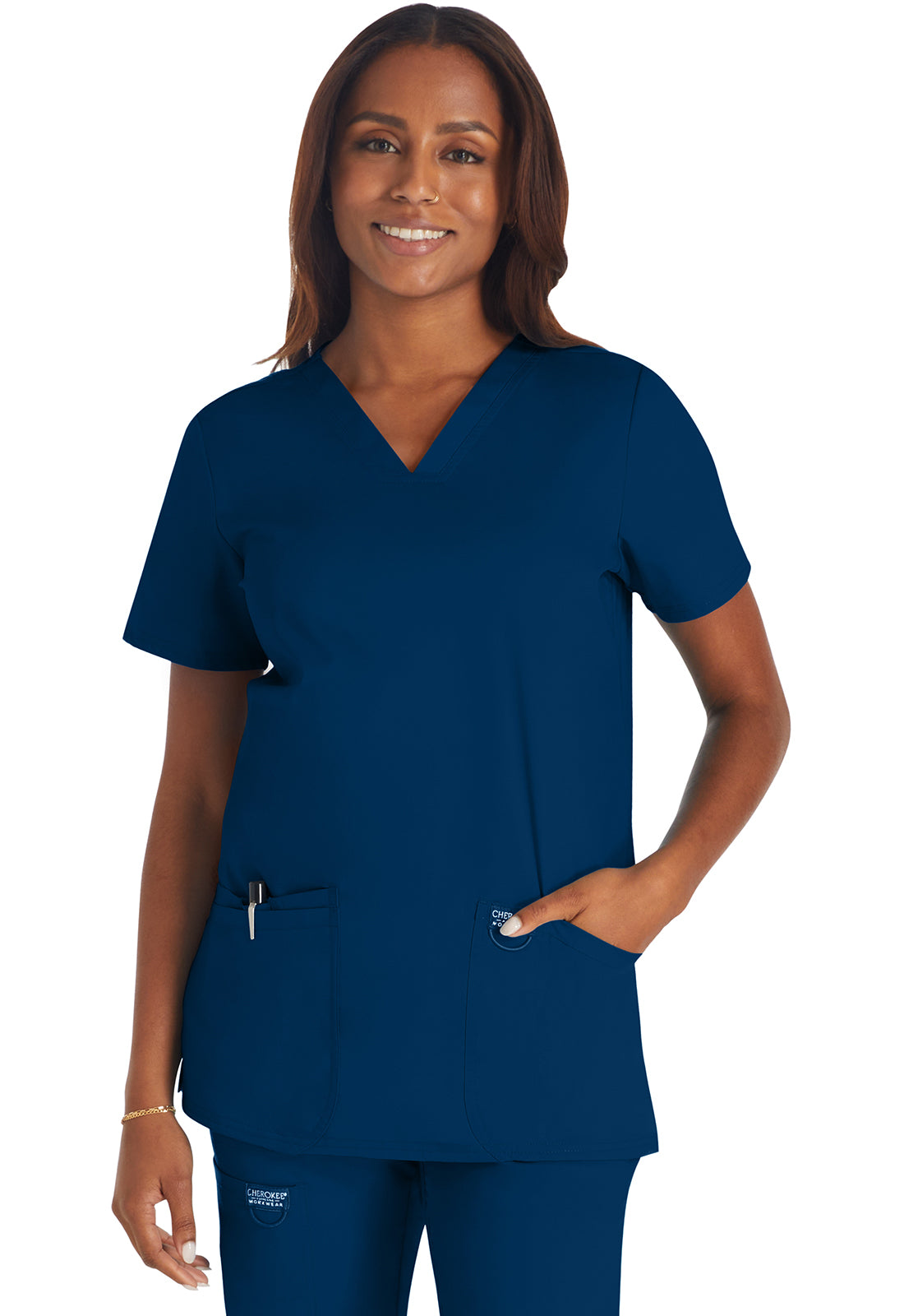 WW620 Workwear Revolution V-neck Top